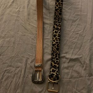 2 women’s belts